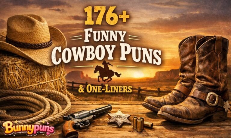 176+ Funny Cowboy Puns One-Liners