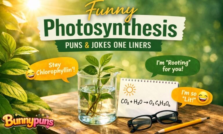 310+ Funny Photosynthesis Puns & Jokes One Liners (2026)
