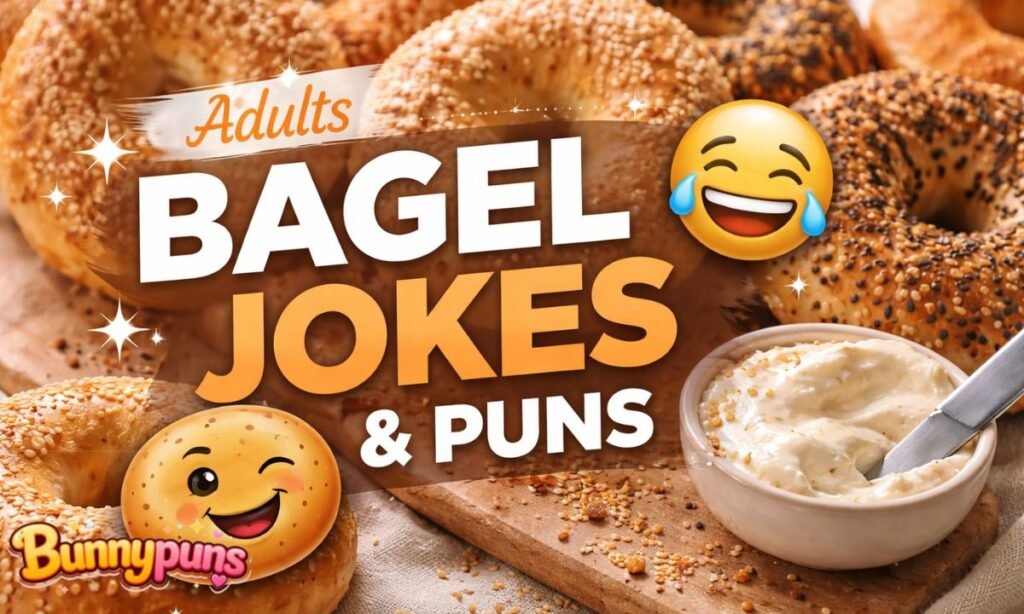 Adults Bagel Jokes and Puns