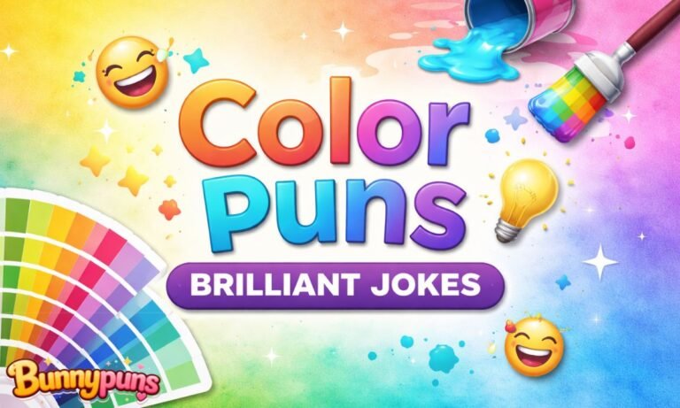 Color Puns Brilliant Jokes