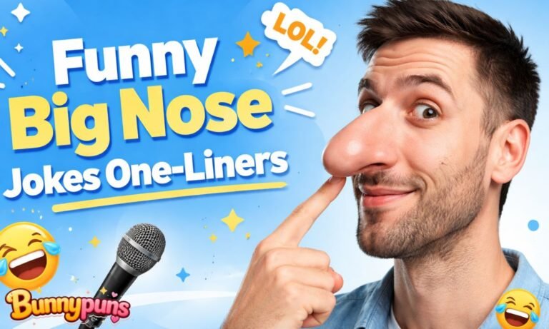 Funny Big Nose Jokes One-Liners