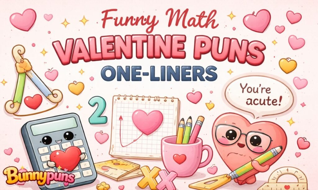 Funny Math Valentine Puns One-Liners