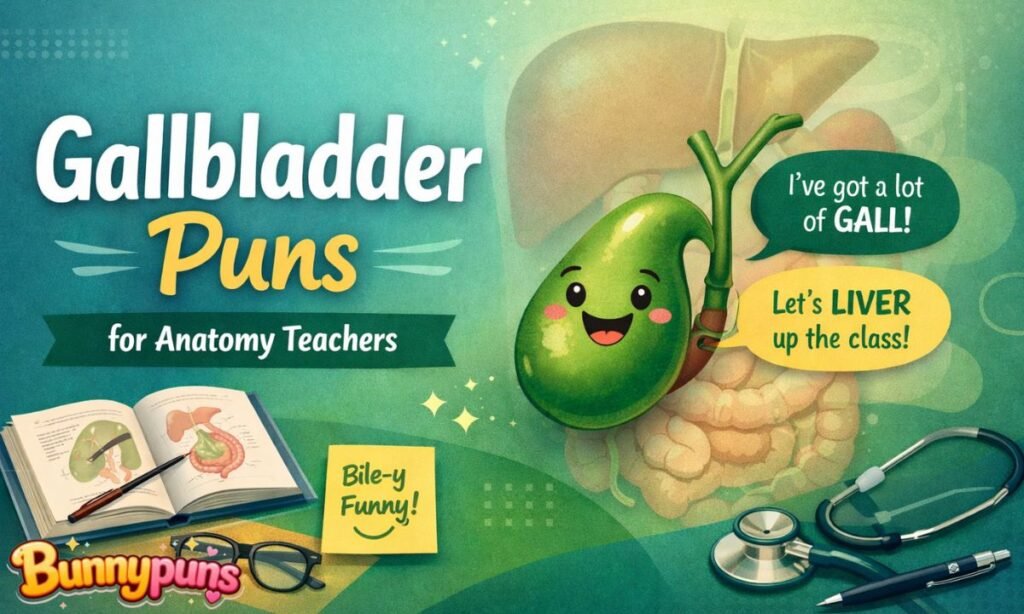 Gallbladder Puns for Anatomy Teachers