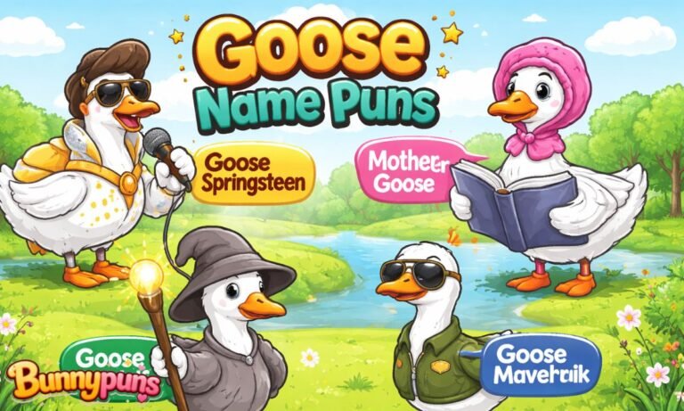 Goose Name Puns