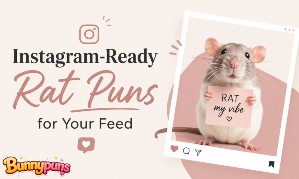 Instagram-Ready Rat Puns for Your Feed