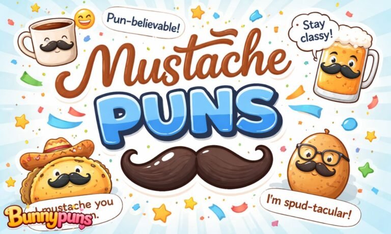 Mustache Puns