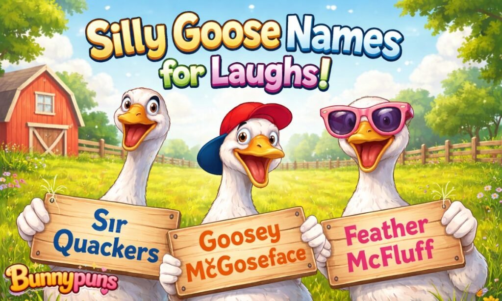 Silly Goose Names for Laughs