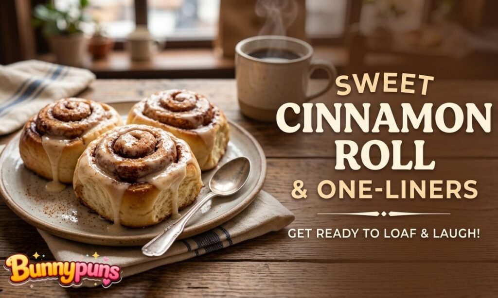 Sweet Cinnamon Roll Puns One Liners