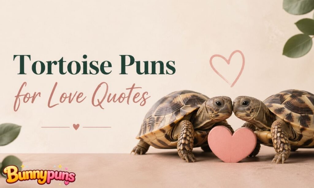 Tortoise Puns for Love Quotes