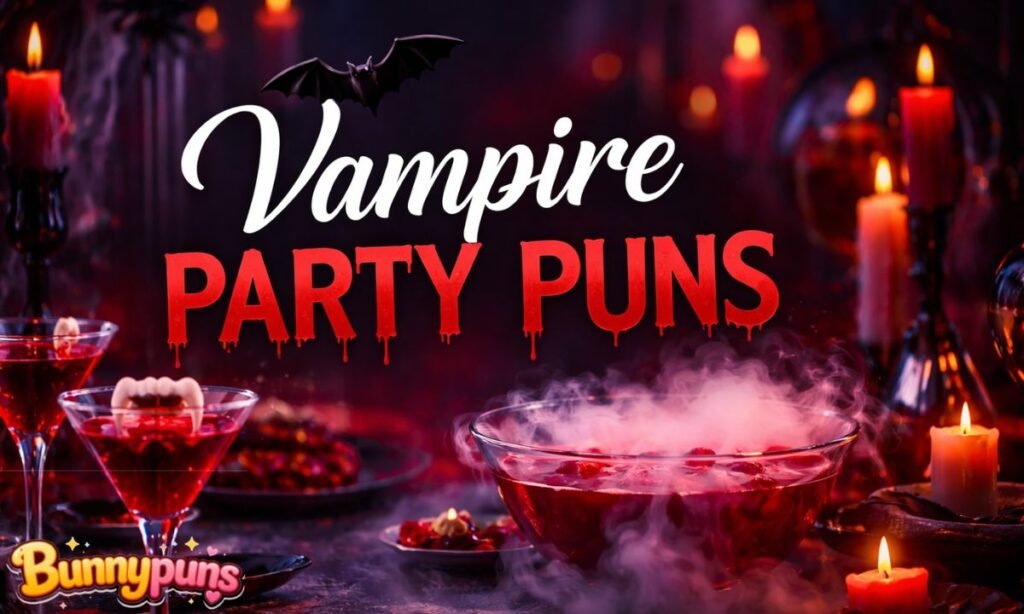 Vampire Party Puns
