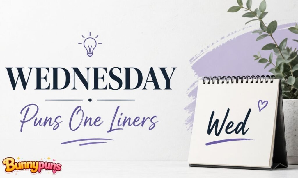 Wednesday Puns One Liners