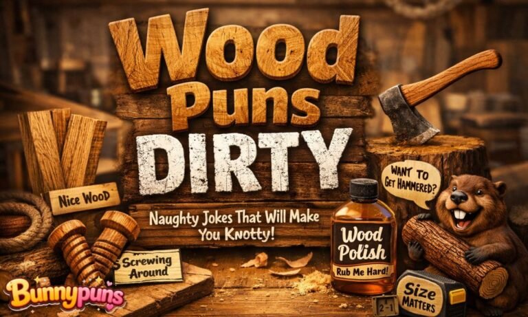 Wood Puns Dirty