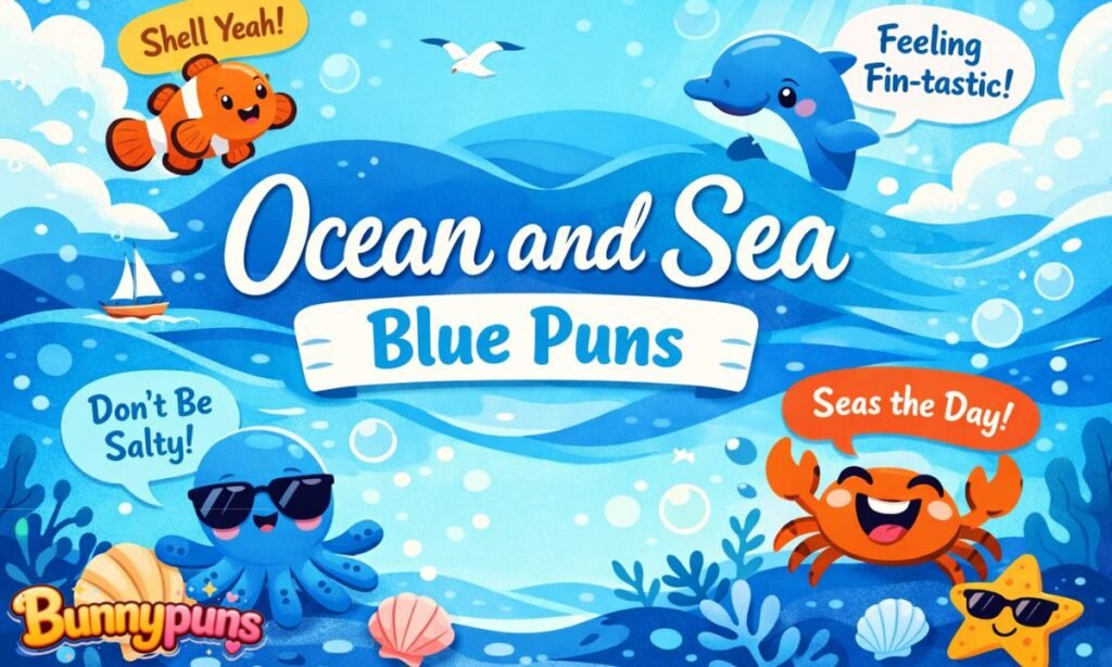 ocean and sea blue puns