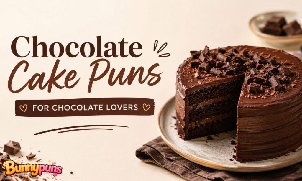 Chocolate Cake Puns for Chocolate Lovers