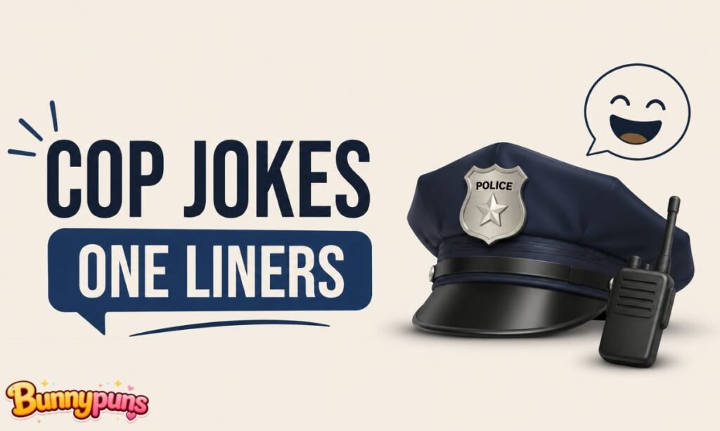 Cop jokes one liners