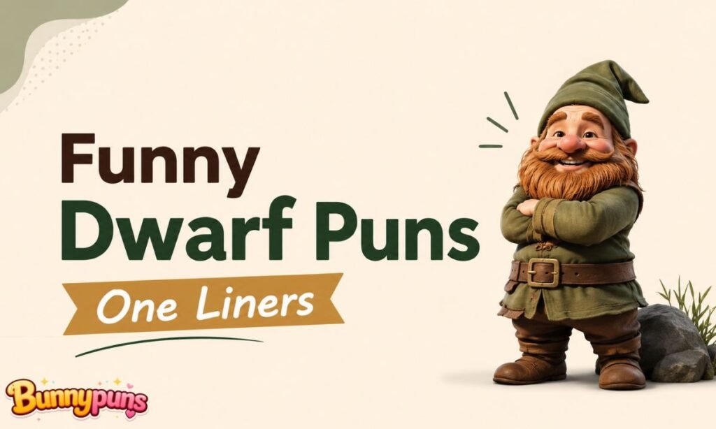 Funny Dwarf Puns One Liners