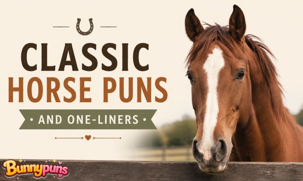 Classic Horse Puns and One-Liners