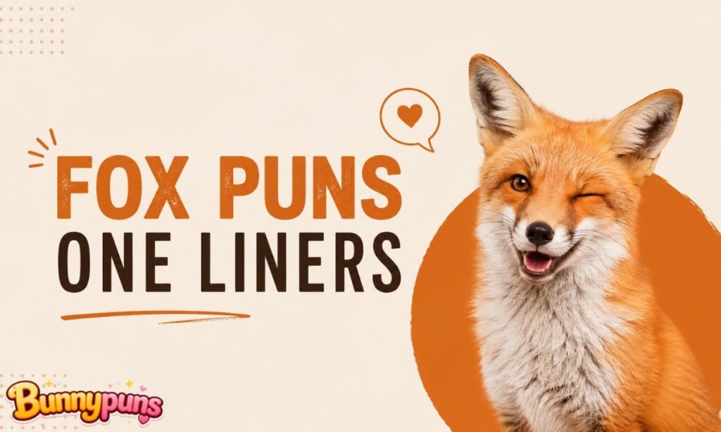 Fox Puns One Liners