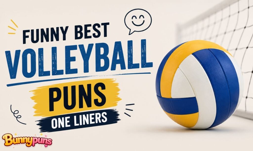Funny Best Volleyball Puns One Liners