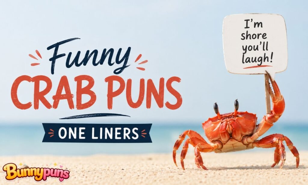 Funny Crab Puns One Liners