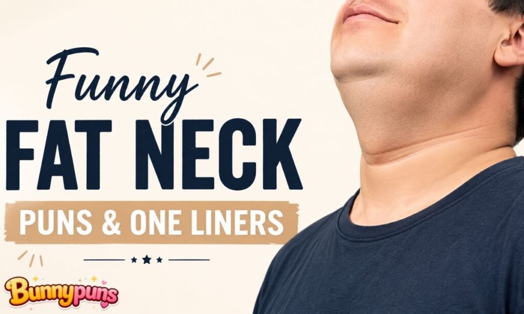 Funny Fat Neck Puns One Liners
