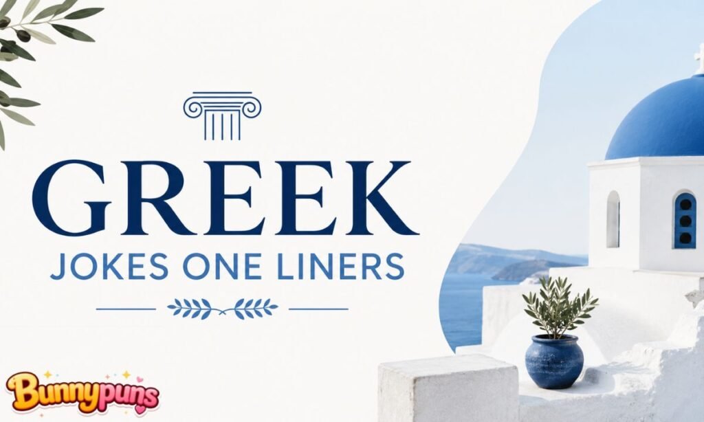 Greek jokes one liners