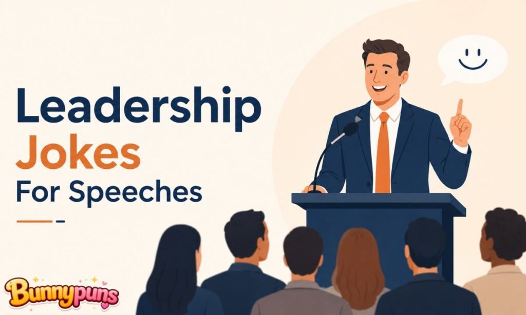 Leadership Jokes For Speeches