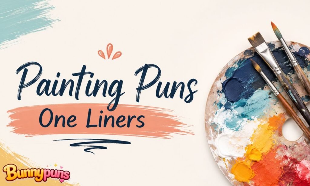 Painting Puns One Liners