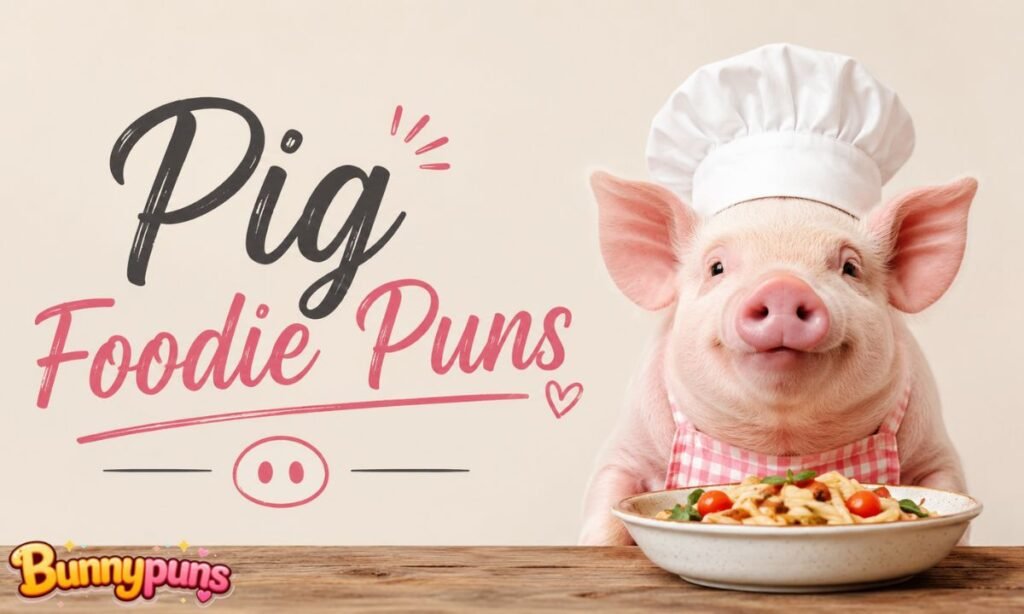 Pig Foodie Puns
