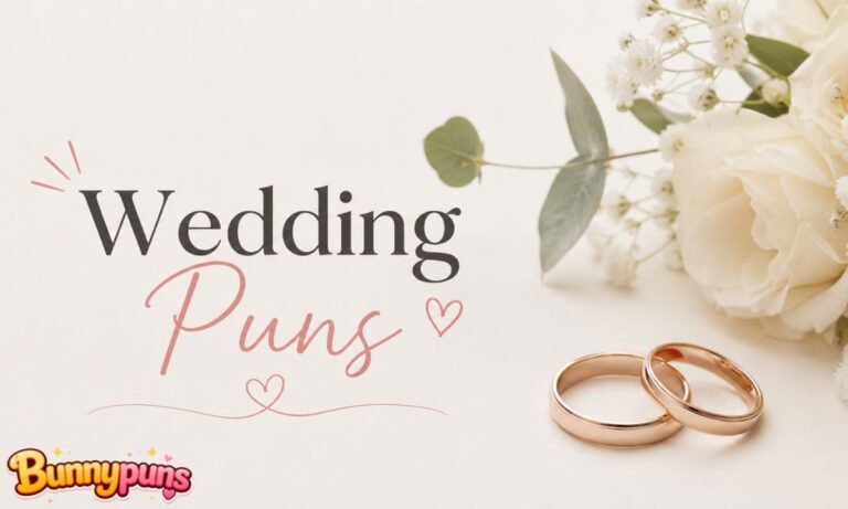 Wedding Puns
