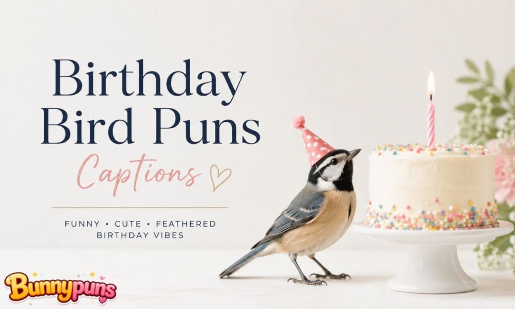 Birthday bird puns captions