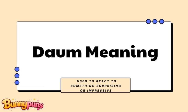 Daum Meaning