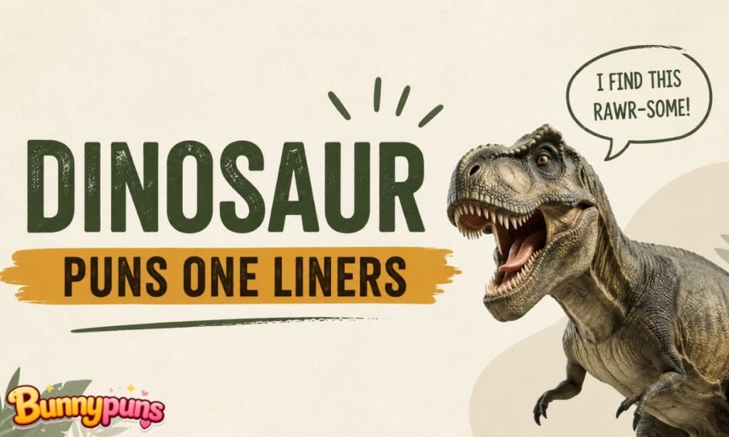 Dinosaur Puns One Liners
