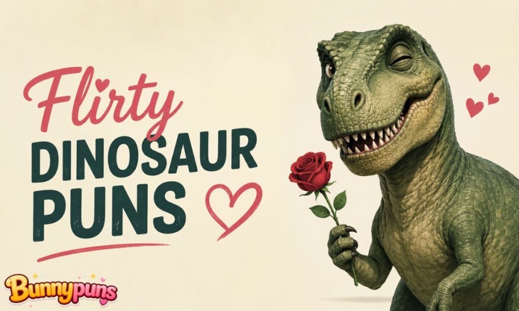 Flirty Dinosaur Puns