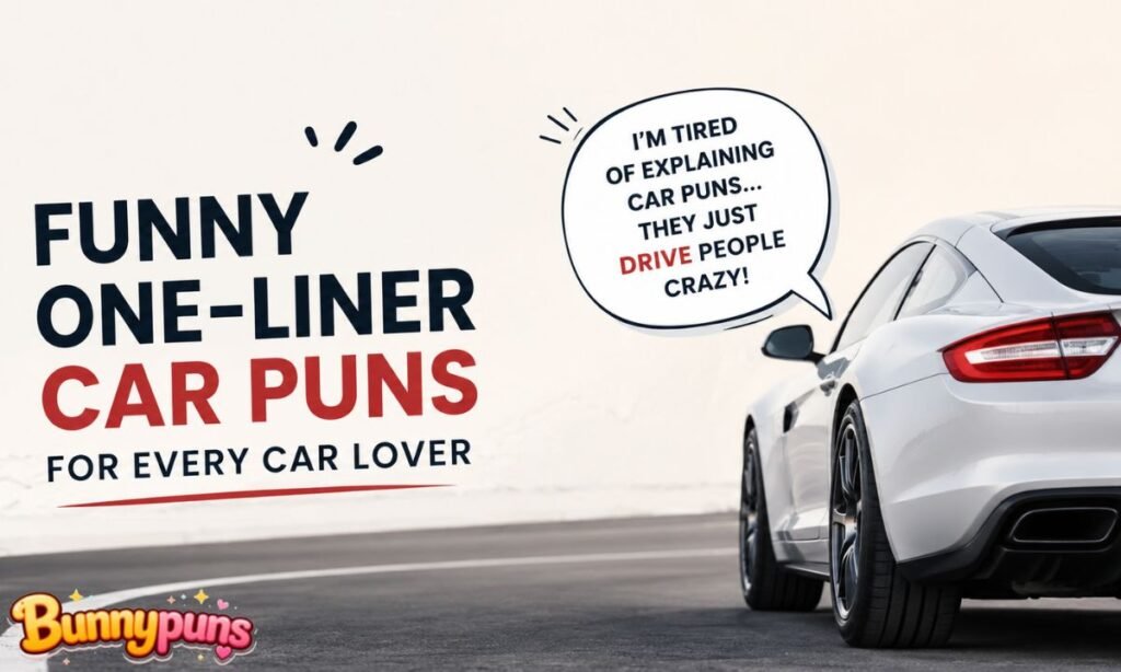 Funny One-Liner Car Puns for Every Car Lover