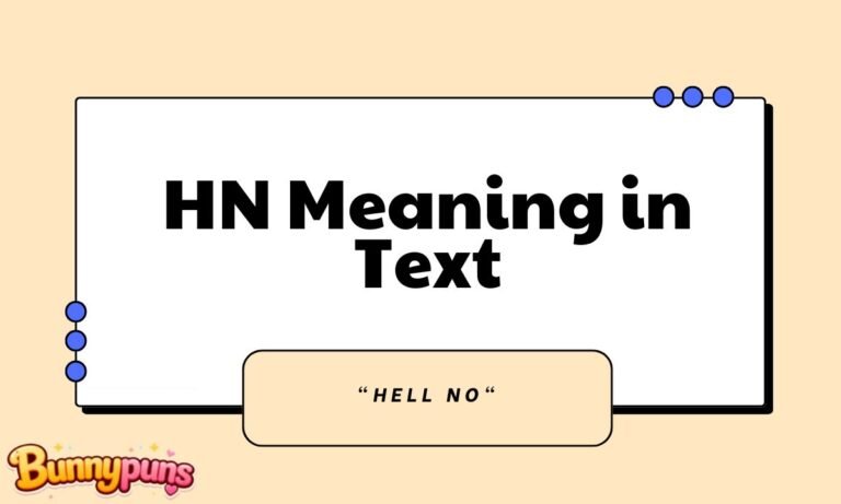 HN Meaning in Text