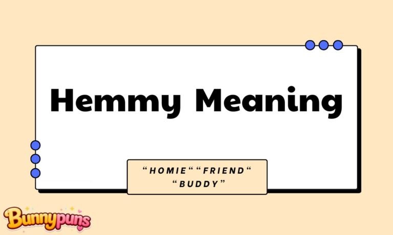Hemmy Meaning