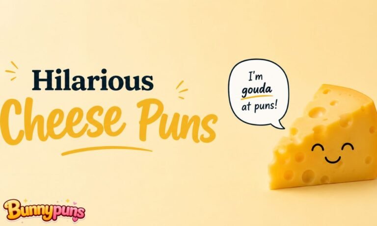 Hilarious Cheese Puns