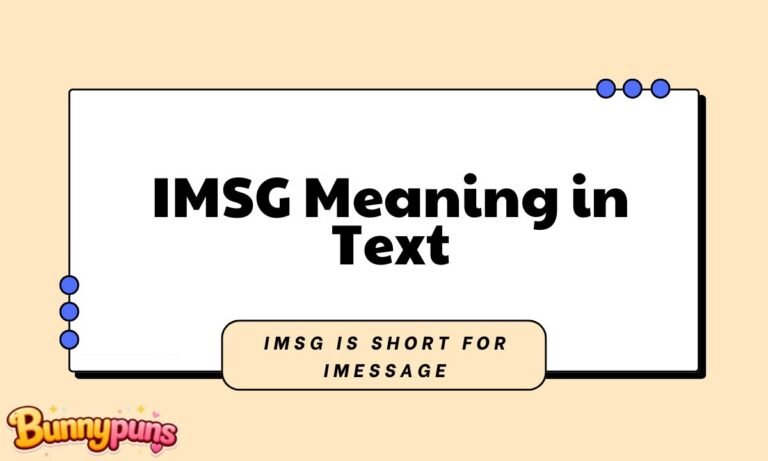 IMSG Meaning in Text