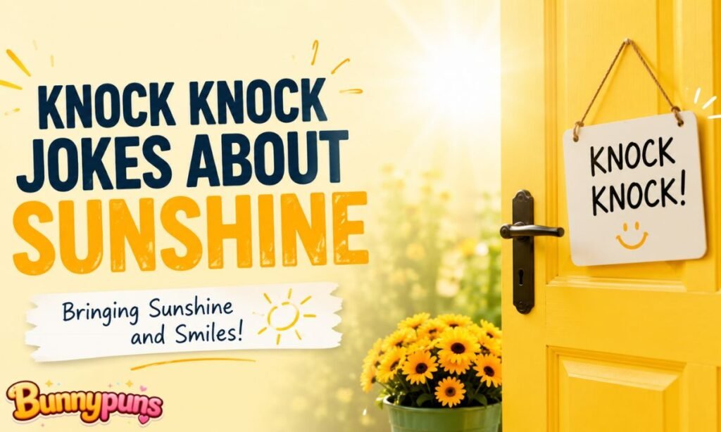 Knock Knock Jokes About Sunshine