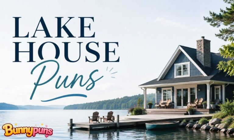 Lake House Puns