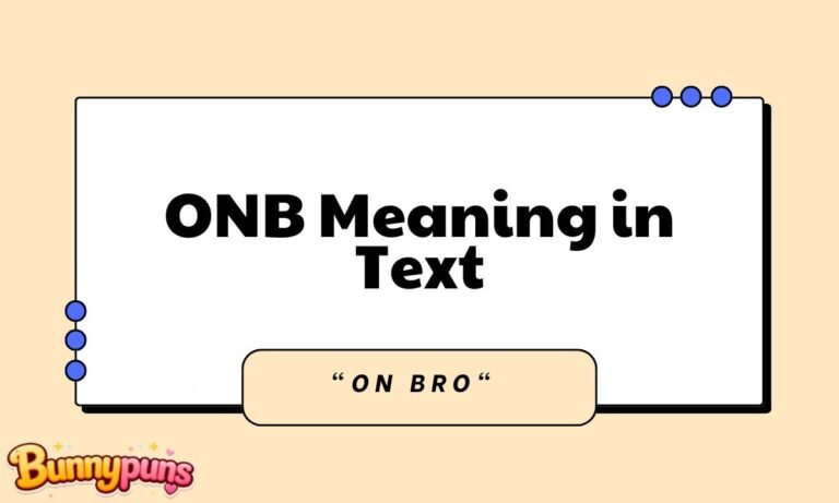 ONB Meaning in Text