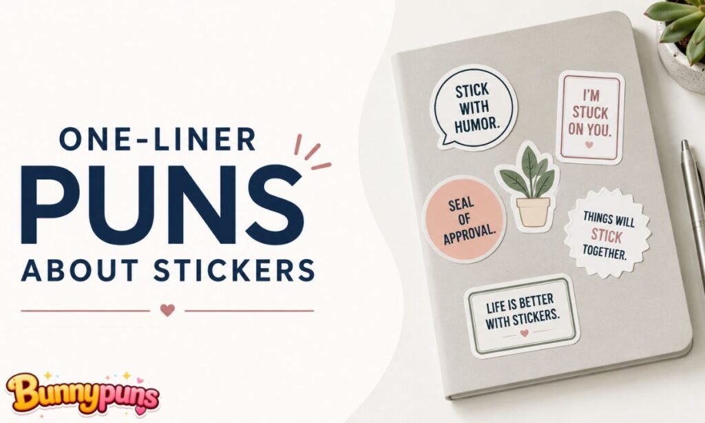 One-Liner Puns About Stickers