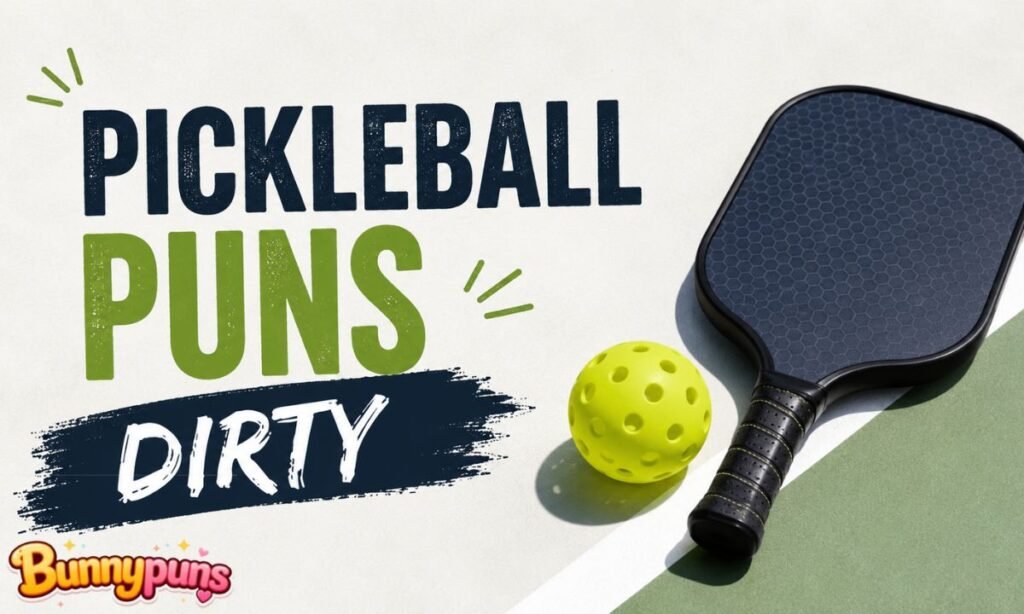 Pickleball Puns Dirty