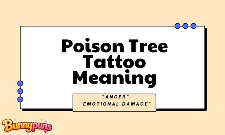 Poison Tree Tattoo Meaning