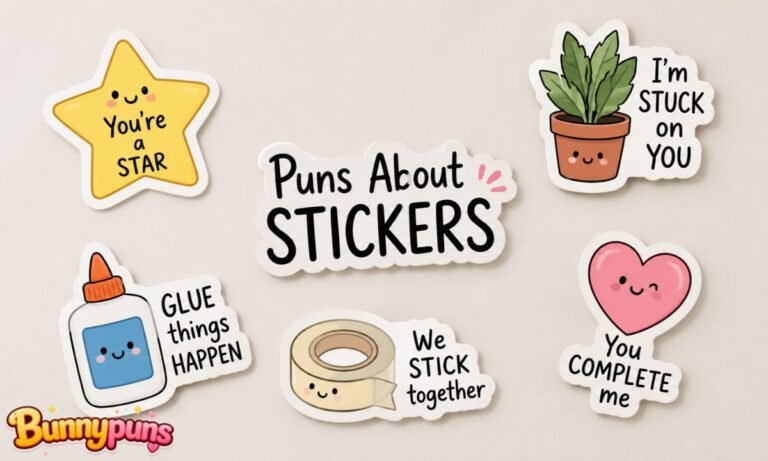 Puns About Stickers