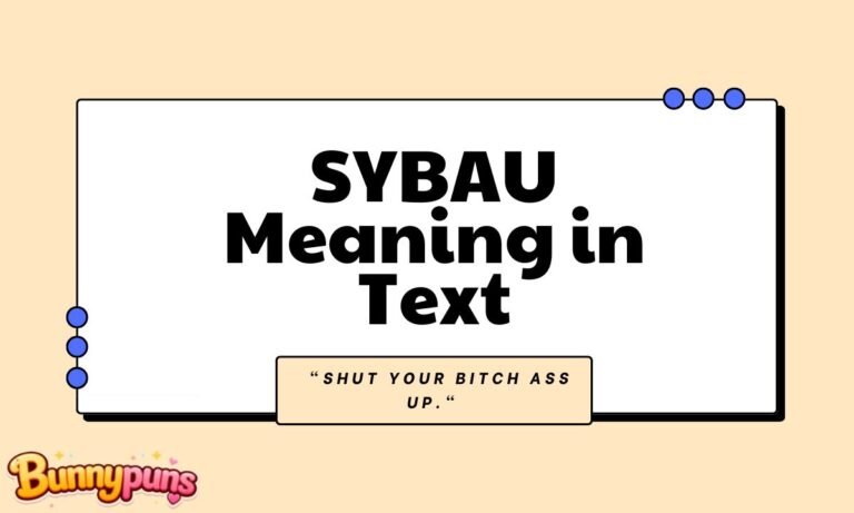 SYBAU Meaning in Text