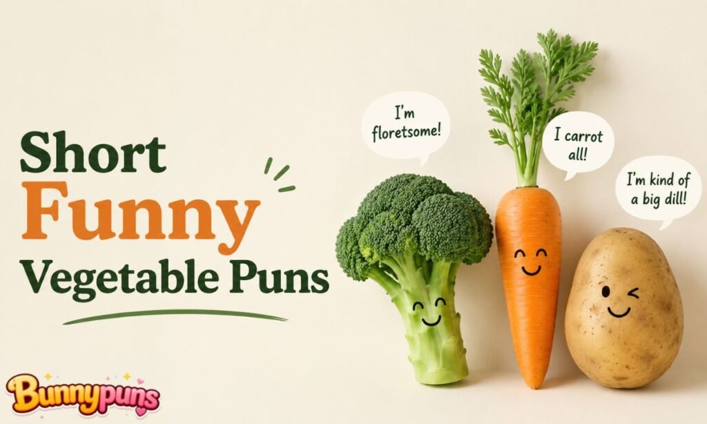 Short Funny Vegetable Puns