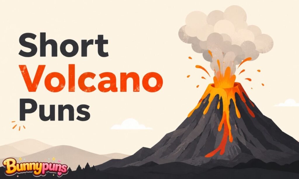 Short Volcano Puns