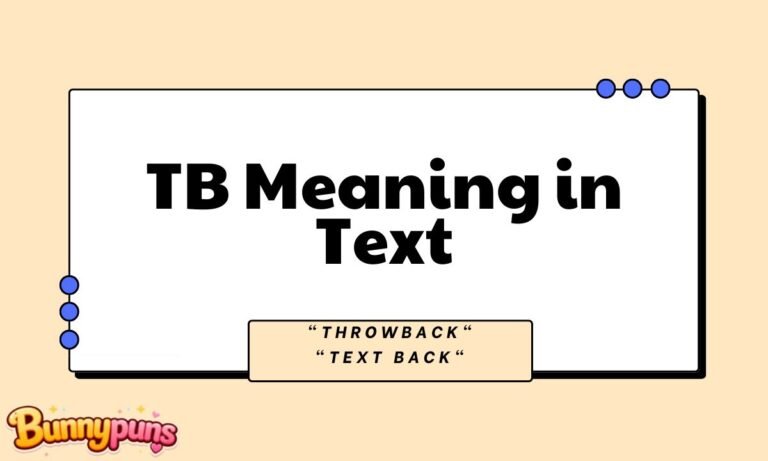 TB Meaning in Text